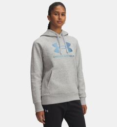 Снимка на Under Armour UA Rival Flc Shimmer Hdy-GRY Women's Sweatshirt - Women's