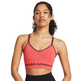 Снимка на Under Armour UA Seamless Low Long Bra - pink