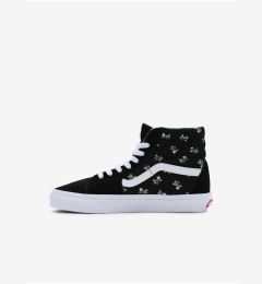 Снимка на Vans Black women's floral ankle sneakers with suede details V - Women's