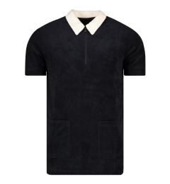 Снимка на Vans T-Shirt Mn Wfh Half Zip Ss Black - Men's
