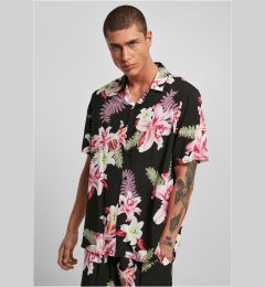 Снимка на Viscose AOP Resort Shirt darkjungle