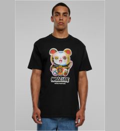 Снимка на Welcome Cat Heavy Oversize Tee black