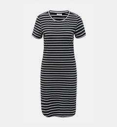 Снимка на White and black striped basic dress Noisy May Simma - Women's