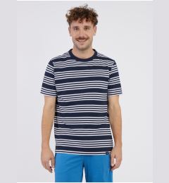 Снимка на White and blue men's striped T-shirt LERROS - Men