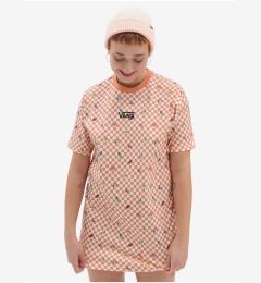 Снимка на White and orange ladies plaid dress VANS - Ladies