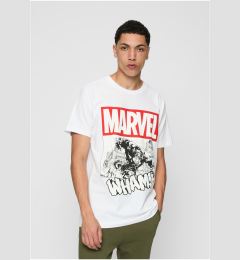 Снимка на White Avengers Smashing Hulk T-shirt