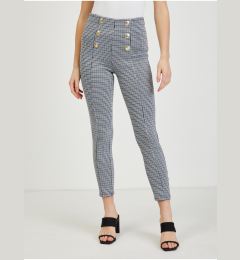 Снимка на White-black women's patterned trousers ORSAY - Ladies