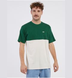 Снимка на White-green men's T-shirt VANS Colorblock - Men