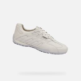 Снимка на White men's sneakers Geox Snake Original - Men's