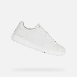 Снимка на White men's sneakers Geox Spherica ECUB-1 - Men