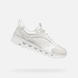 Снимка на White men's sneakers Geox Spherica ECUB-4 - Men's
