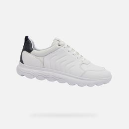 Снимка на White men's sneakers Geox Spherica - Men's