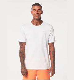 Снимка на White Men's T-Shirt with Printed Back Oakley - Men