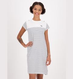 Снимка на White striped dress with belt Alife and Kickin - Women