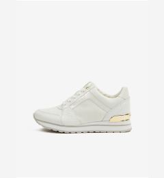 Снимка на White women's leather sneakers Michael Kors Billie - Women's