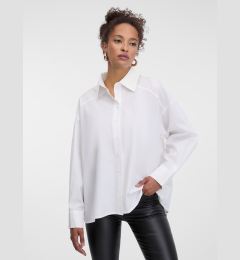 Снимка на White women's oversize shirt ORSAY - Women's