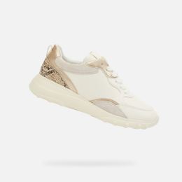 Снимка на White Women's Sneakers Geox Alleniee - Women