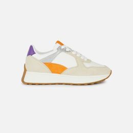 Снимка на White women's sneakers Geox Amabel - Women's