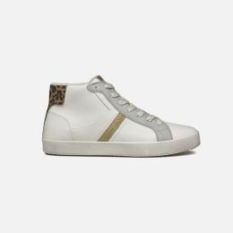 Снимка на White women's sneakers Geox Blomiee - Women's