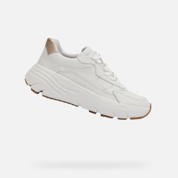 Снимка на White women's sneakers Geox Diamanta - Women's