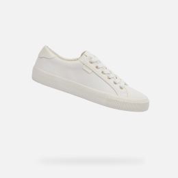Снимка на White women's sneakers Geox Emmeleny - Women's