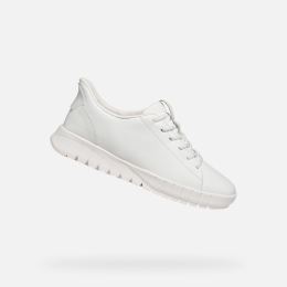 Снимка на White women's sneakers Geox Flextride Plus - Women's