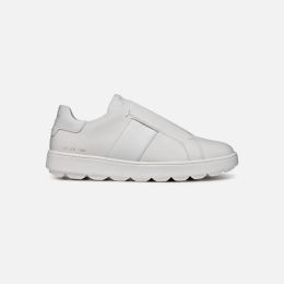 Снимка на White women's sneakers Geox Spherica Ecub-1 - Women's