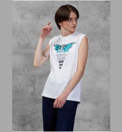 Снимка на White Women's T-Shirt Diesel - Women