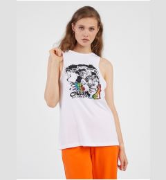 Снимка на White Women's Tank Top Noisy May Joleen - Women