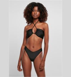 Снимка на Women's Bikini Recycled Hot V Black