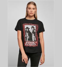 Снимка на Women's black T-shirt with Pink Floyd logo