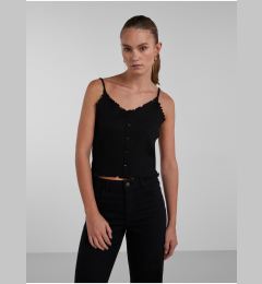 Снимка на Women's Black Tank Top Pieces Nukisa - Women