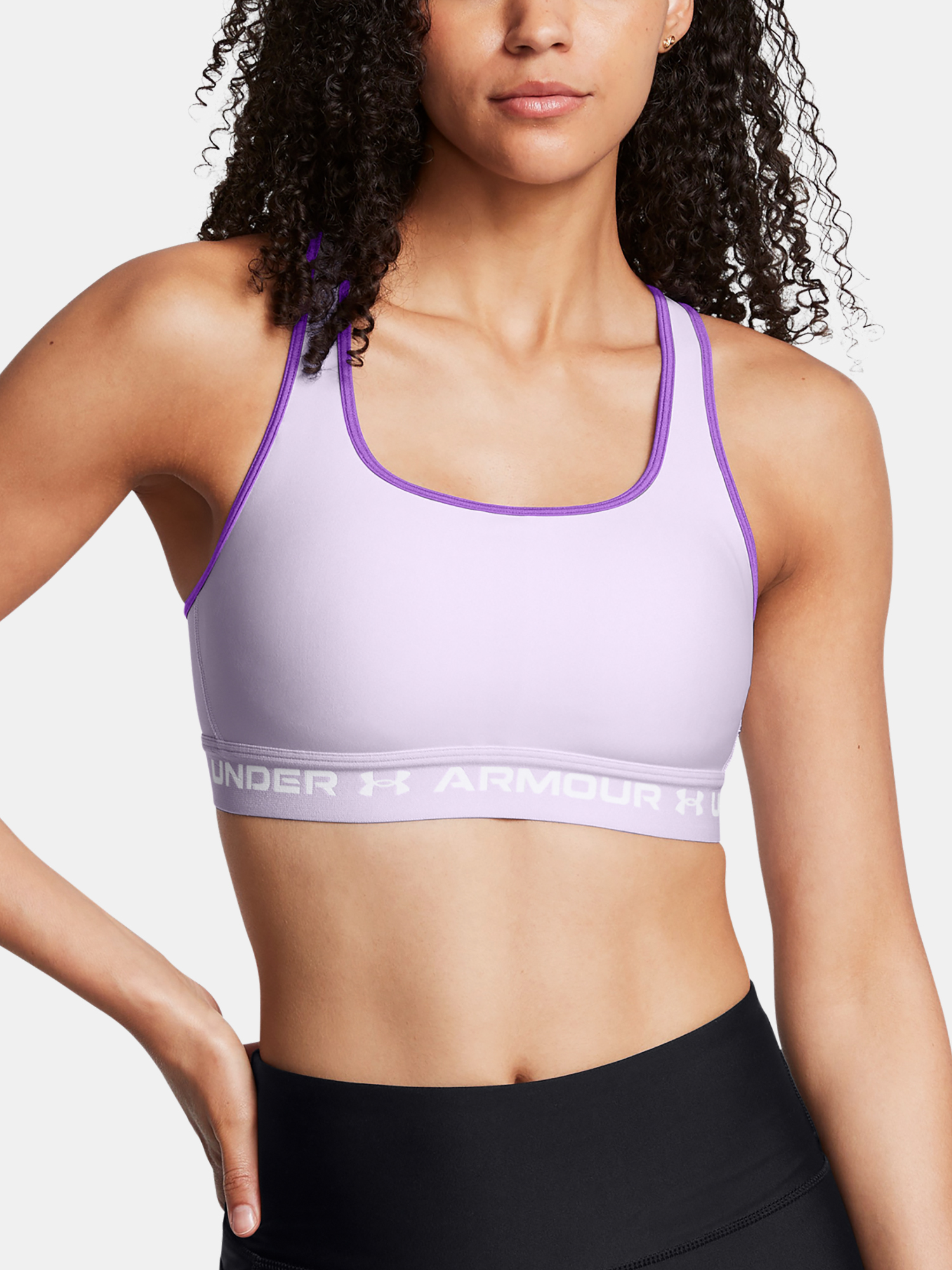 Снимка на Women's bra Under Armour Crossback Mid Bra-PPL - Women's