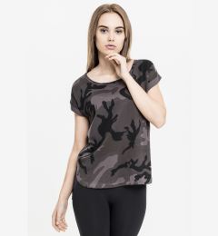 Снимка на Women's Camo Back Shaped Tee Dark Camo T-Shirt