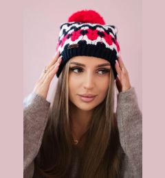 Снимка на Women's cap Laila K283 dark blue