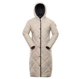Снимка на Women's coat nax NAX ZARGA white pepper