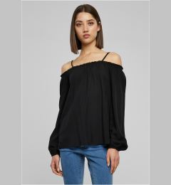 Снимка на Women's Cold Shoulder Longsleeve Black