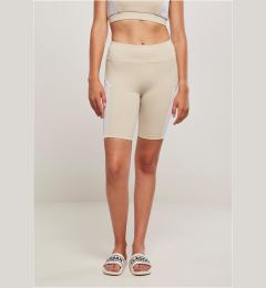 Снимка на Women's Color Block Cycle Softseagrass/White Shorts