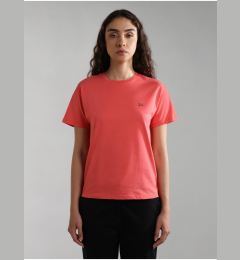 Снимка на Women's Coral T-Shirt NAPAPIJRI - Women