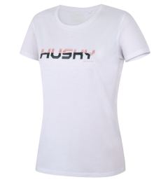 Снимка на Women's cotton T-shirt HUSKY Tee Wild L white