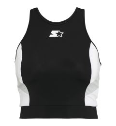 Снимка на Women's Cropped Sports Top Starter Black/White