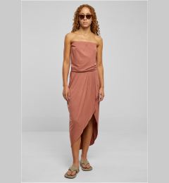 Снимка на Women's dress Bandeau dark. Orange