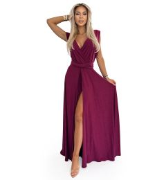 Снимка на Women's elegant long dress tied in many ways Numoco