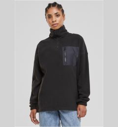Снимка на Women's fleece sweatshirt Troyer black