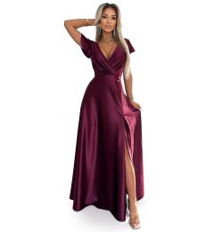 Снимка на Women's glittery long dress with Numoco neckline