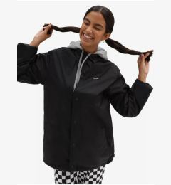 Снимка на Women's Grey-Black Hooded Jacket VANS Riley - Women