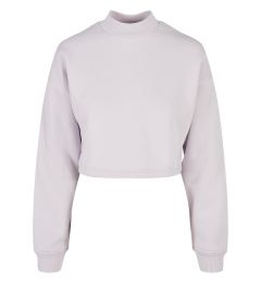 Снимка на Women's Haircut Oversized Sweat High Neck Crew Soft Lilac
