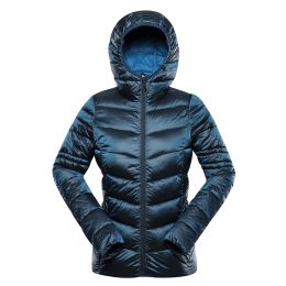 Снимка на Women's hi-therm jacket ALPINE PRO ROGA mykonos blue