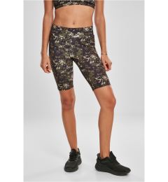 Снимка на Women's High Waist Camo Tech Cycle Shorts in Wooden Digital Camouflage