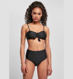Снимка на Women's High Waisted Balcony Bikini Black